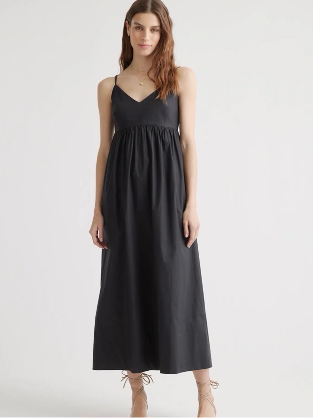 100% Organic Cotton Sleeveless Maxi Dress